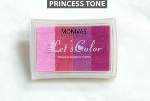 Gradient Color Ink Pad (Princess Pink Tones)