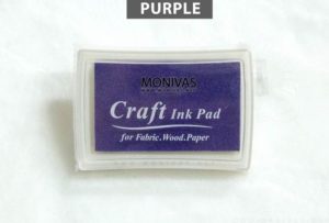 Single Color Ink Pad (Purple)