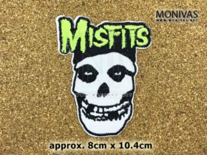 Misfits Skull Logo Iron-On Patch
