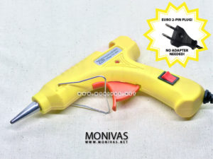 Hot Glue Gun Kit 20W Yellow