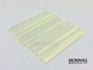 Hot Glue Sticks (Transparent Clear) (10pcs) (7mm x 100mm)