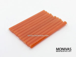 Hot Glue Sticks (Solid Colour) (Orange) (10pcs) (7mm x 100mm)