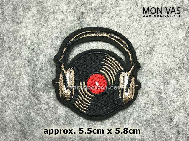 DJ Mixer Iron-On Patch - MONIVAS